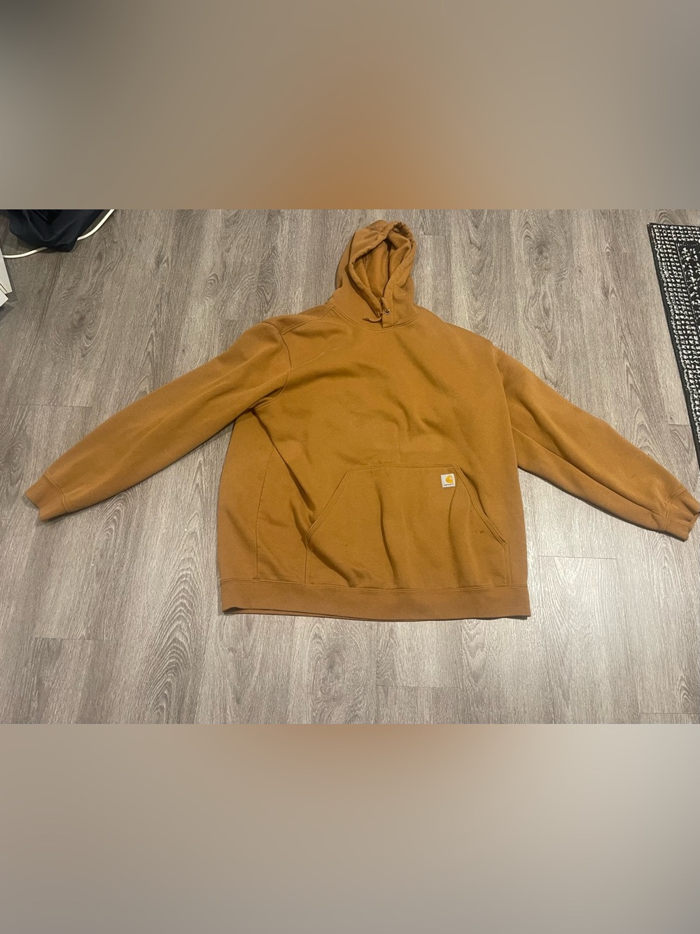 Carhartt Loose Fit Midweight Hooded Logo Sleeve Sweatshirt Men's Size 3XLT